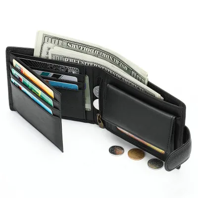 Genuine Cowhide Leather Men’s Wallet